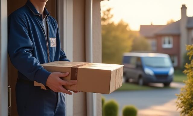 Last-mile e-commerce fulfillment with real-time predictive shipment tracking for online retailers